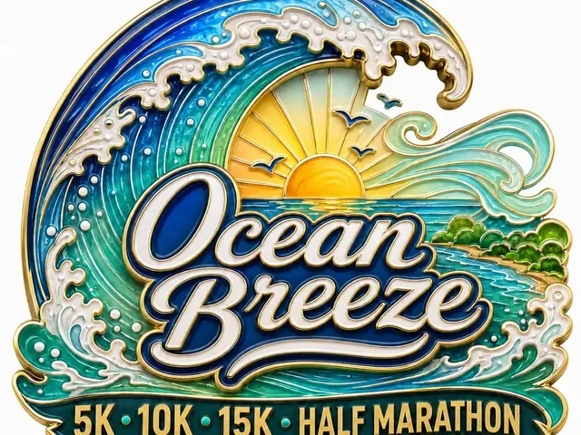 Ocean Breeze 5k, 10k, 15k, Half Marathon 2027 logo