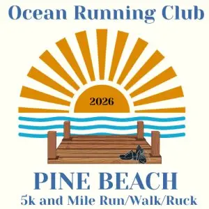 Ocean Running Club's Pine Beach 5k & 1 Mile Run AND 5k RUCK logo