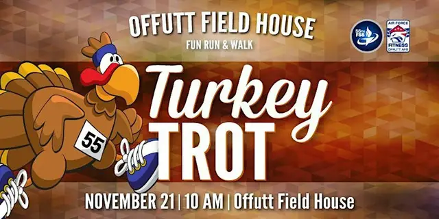Offutt Turkey Trot Fun Run 2026 logo