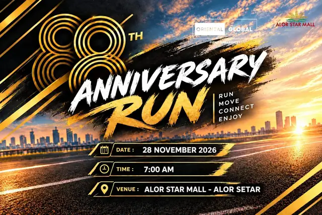 OG 8th Anniversary Run - Alor Setar logo