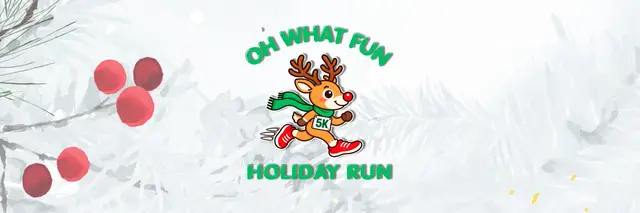 OH WHAT FUN HOLIDAY RUN logo