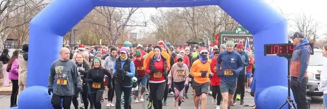 OLD TOWN RUN CLUB JINGLE BELL 5K & KIDS 1 MILER RUN/WALK logo