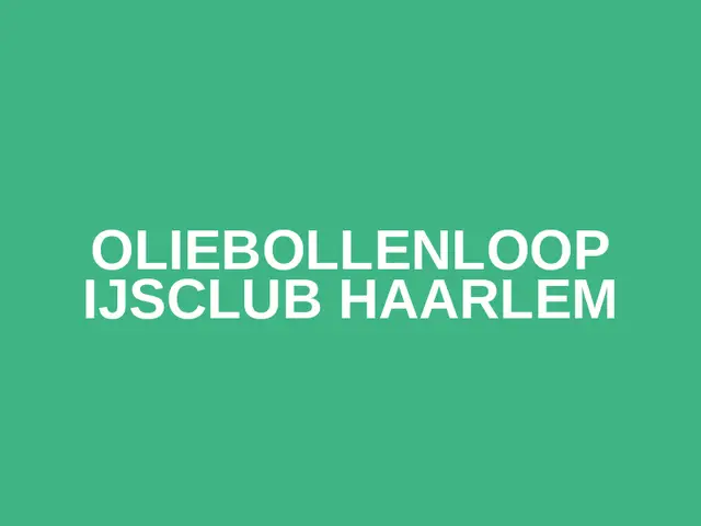 Oliebollenloop IJsclub Haarlem logo