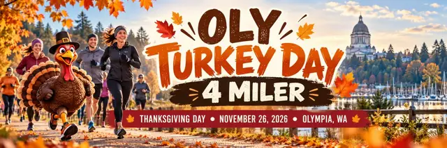 Oly Turkey Day 4 Miler logo