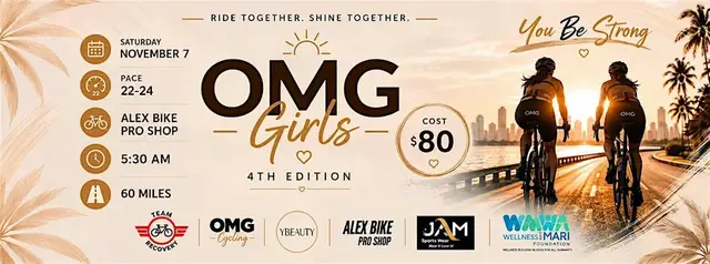 OMG Girls Ride — 4th Edition logo