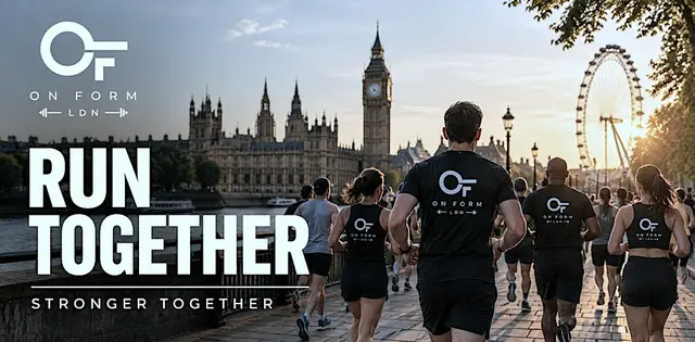 On Form LDN Kings Cross Run Club logo