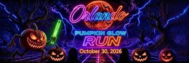 Orlando Halloween Pumpkin Glow Run 5K (Night) logo