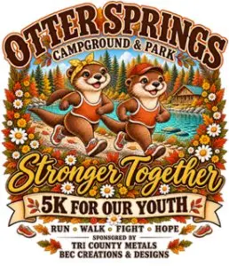 Otter Springs 5k Run/Walk logo