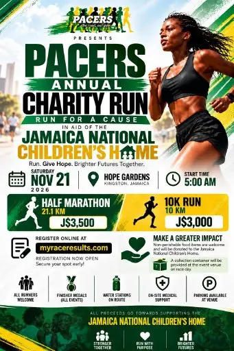 Pacers Half Marathon and 10K 2026 logo