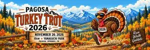 Pagosa Turkey Trot 5k Fun Run/Walk logo