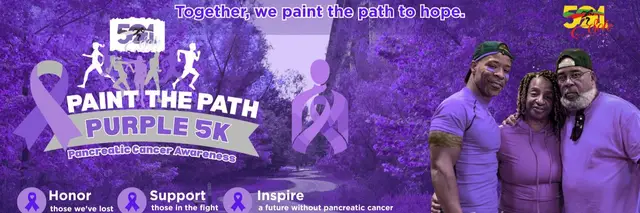 Paint the Path Purple for Pancreatic Cancer 5k logo