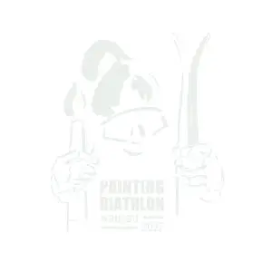 Painting Biathlon logo