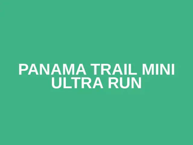 Panama Trail Mini Ultra Run logo