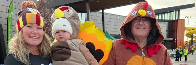 Parker Parks and Recreation Turkey Day 5K FUN Run/Walk logo