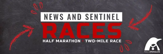 Parkersburg News and Sentinel Half Marathon and Two Mile Race logo