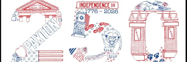 Paxton Masonic Lodge 4th of July 5K logo