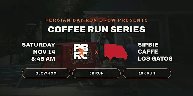 PBRC: The Coffee Run Series 5k & 10K Social Run (Sipbie Caffe) logo