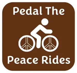 Pedal The Peace Rides logo