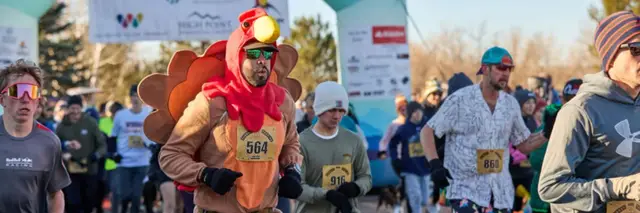 Pelican Lakes Turkey Trot logo