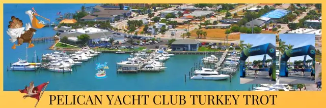 Pelican Yacht Club Turkey Trot 5K logo