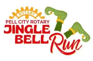 Pell City Rotary Club Jingle Bell 5K, 10K & Fun Run logo