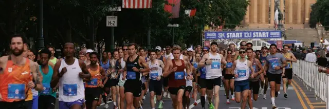 PHILADELPHIA DISTANCE RUN logo