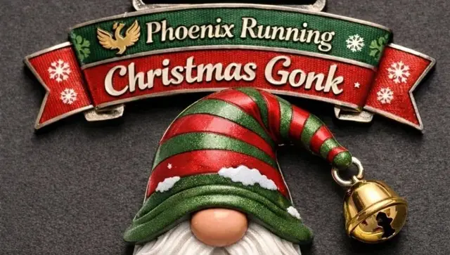Phoenix - Gloucestershire - Going going gonk - our anniversary run logo