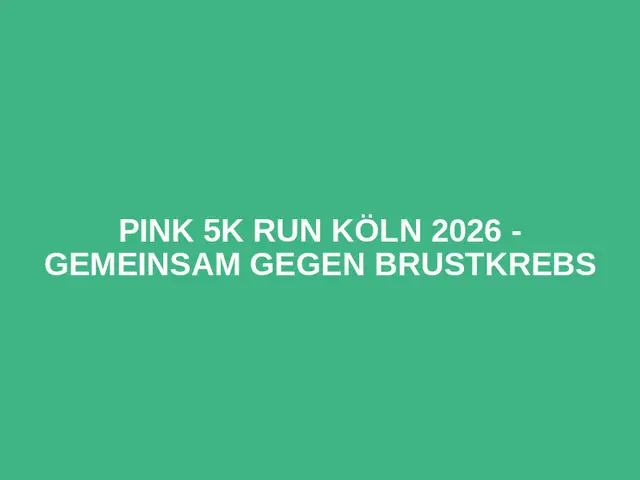 PINK 5K Run Köln 2026 - gemeinsam gegen Brustkrebs logo