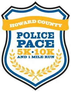 Police Pace 5K, 10K, & 1 Miler logo