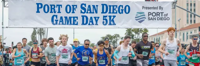 Port of San Diego Game Day 5K Run/Walk logo