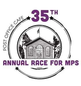 Post Office Cafe's 35th Annual 5K Run & 1K Fun Run logo