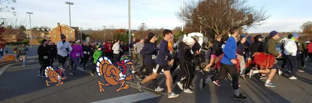 Powell Wellness Center Turkey Trot 5k logo