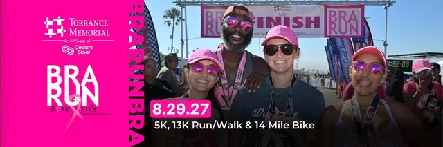Pre Reg 2028 Torrance Memorial Medical Center, BRA Run, Los Angeles logo
