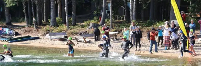 Priest Lake Triathlon logo