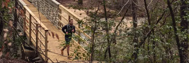 Prisoner of War Trail Race (50k - 25k - 8mi) logo