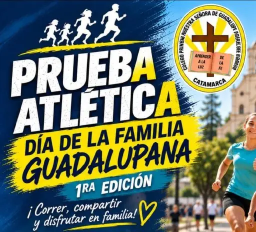 PRUEBA ATLETICA DÍA DE LA FAMILIA GUADALUPANA logo