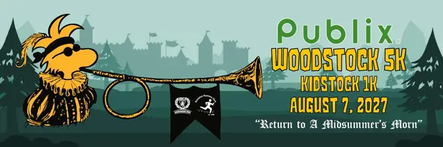 Publix Woodstock 5K logo