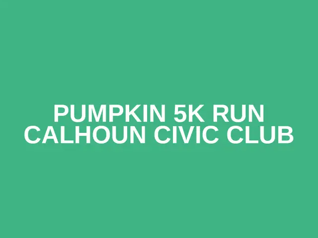Pumpkin 5K Run Calhoun Civic Club logo