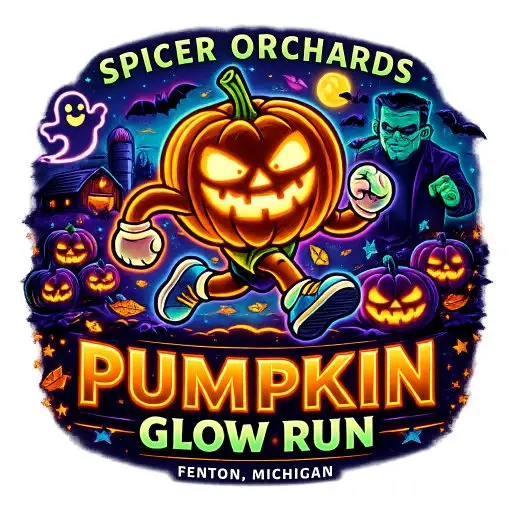 Pumpkin Glow Run logo