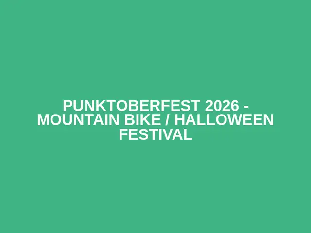 Punktoberfest 2026 - Mountain bike / halloween festival logo