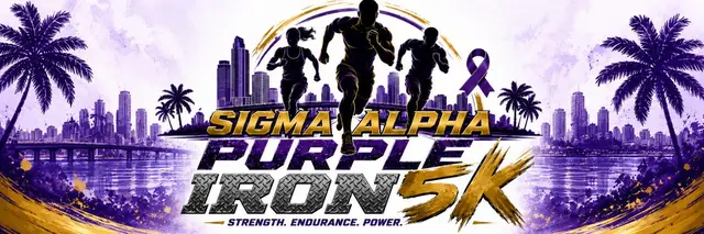 Purple Iron 5K logo