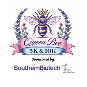 Queen Bee 5k & 10k logo