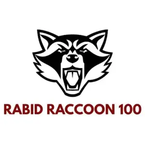 Rabid Raccoon 100 logo