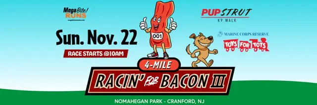 Racin' for Bacon 4K/7K & Pup Strut logo