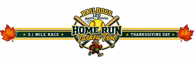 Raildogs (12u Mader/Murphy) Home Run Turkey Trot logo