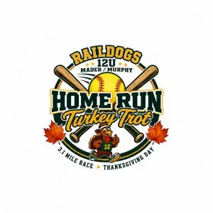 Raildogs (12u Mader/Murphy) Home Run Turkey Trot logo
