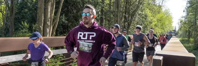 Railroad Bridge Park Run/Walk logo