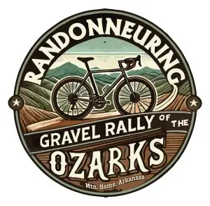 Randonneuring Gravel Rally of the Ozarks logo