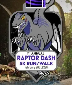 RAPTOR DASH 5K RUN logo