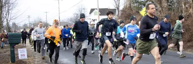 Raquette River Marathon, Half, 10k, and 5k logo